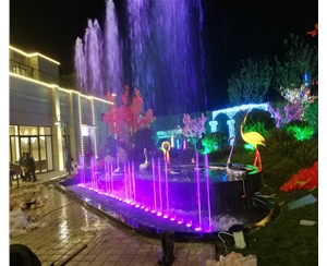 济宁广场音乐喷泉安装